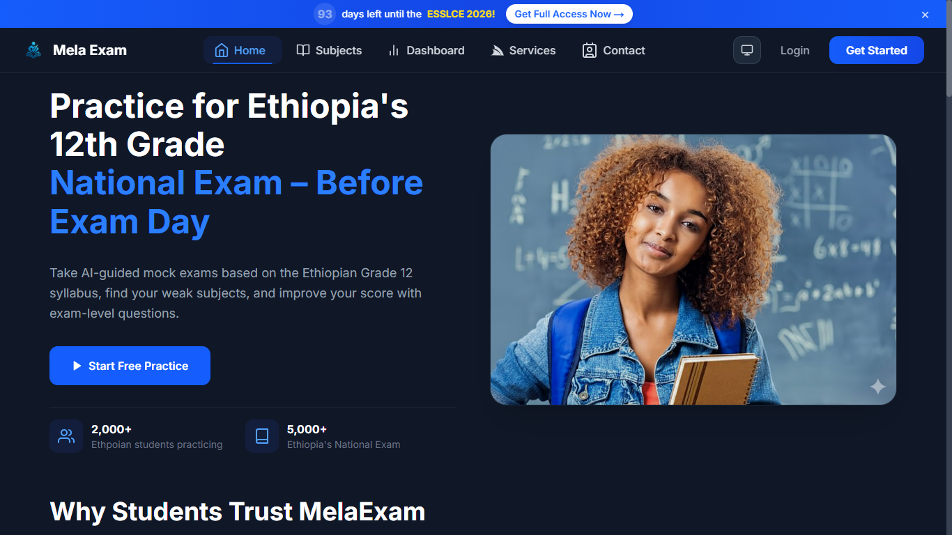 Mela Exam Platform